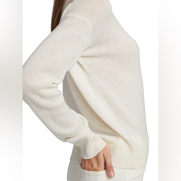 Theory Womens Pullover easy cashmere 100% cashmere sweatshirt long sleeve top - Picture 2 of 13